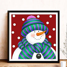 Load image into Gallery viewer, Snowman  - Full Drill Round Drill - 30x30cm