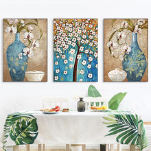 Load image into Gallery viewer, 3 Panels Vase Tree - Full Drill Round Drill - 95x45cm