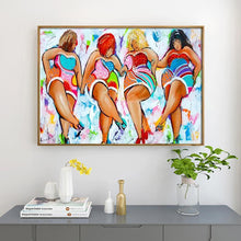Load image into Gallery viewer, Girl  - Full Drill Round Drill - 40x30cm