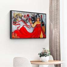 Load image into Gallery viewer, Girl  - Full Drill Round Drill - 40x30cm