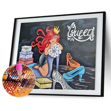 Load image into Gallery viewer, Girl  - Full Drill Round Drill - 40x30cm