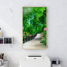 Load image into Gallery viewer, Green Forest - Full Drill Round Drill - 45x85cm