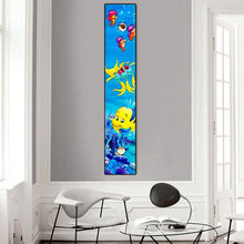 Load image into Gallery viewer, Fish and Seahorse Animal - Full Drill Round Drill - 25x115cm