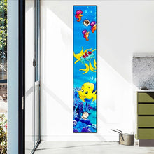Load image into Gallery viewer, Fish and Seahorse Animal - Full Drill Round Drill - 25x115cm