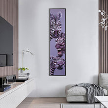 Load image into Gallery viewer, Animal Zebra - Full Drill Round Drill - 25x115cm