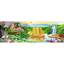 Load image into Gallery viewer, Waterfall Garden  - Full Drill Round Drill - 100x40cm
