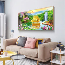 Load image into Gallery viewer, Waterfall Garden  - Full Drill Round Drill - 100x40cm