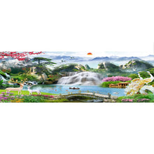 Load image into Gallery viewer, Waterfall Garden  - Full Drill Round Drill - 100x40cm