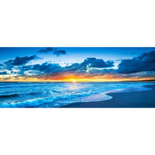 Load image into Gallery viewer, Sunrise at Sea - Full Drill Round Drill - 100x40cm