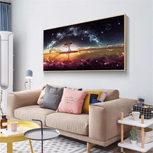 Load image into Gallery viewer, Star on the Lake - Full Drill Round Drill - 100x40cm