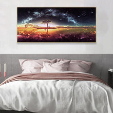 Load image into Gallery viewer, Star on the Lake - Full Drill Round Drill - 100x40cm