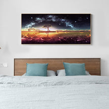 Load image into Gallery viewer, Star on the Lake - Full Drill Round Drill - 100x40cm