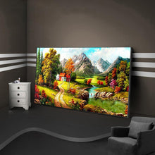 Load image into Gallery viewer, Quiet Village - Full Drill Round Drill - 100x50cm