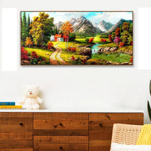 Load image into Gallery viewer, Quiet Village - Full Drill Round Drill - 100x50cm