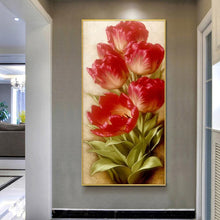 Load image into Gallery viewer, Flower - Full Drill Round Drill - 50x100cm