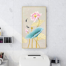 Load image into Gallery viewer, Fish Lotus - Full Drill Round Drill - 45x85cm