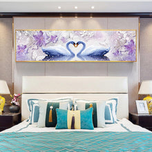 Load image into Gallery viewer, Swan Love - Full Drill Round Drill - 80x30cm