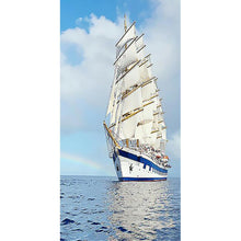 Load image into Gallery viewer, Ship - Full Drill Round Drill - 45x85cm