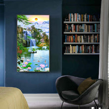 Load image into Gallery viewer, Fantasy Nature Set - Full Drill Round Drill - 45x85cm