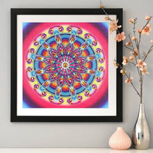 Load image into Gallery viewer, Colorful Flower - Full Drill Round Drill - 30x30cm