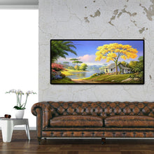 Load image into Gallery viewer, Village House - Full Drill Round Drill - 100x50cm