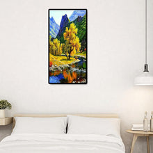 Load image into Gallery viewer, Lakeside Tree - Full Drill Round Drill - 45x85cm