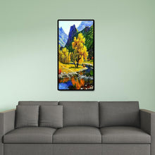 Load image into Gallery viewer, Lakeside Tree - Full Drill Round Drill - 45x85cm