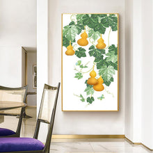 Load image into Gallery viewer, 45x85cm Calabash Vine - Full Drill Round Drill - 45x85cm
