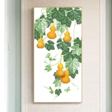 Load image into Gallery viewer, 45x85cm Calabash Vine - Full Drill Round Drill - 45x85cm