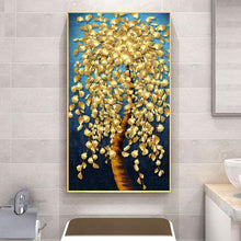 Load image into Gallery viewer, Golden Tree - Full Drill Round Drill - 45x85cm