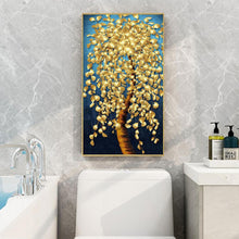 Load image into Gallery viewer, Golden Tree - Full Drill Round Drill - 45x85cm