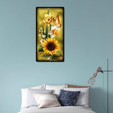 Load image into Gallery viewer, Sunflower - Full Drill Round Drill - 45x85cm