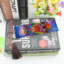Load image into Gallery viewer, 2pcs Owl-DIY Diamond Painting Bookmark