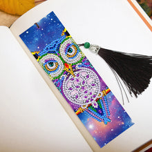 Load image into Gallery viewer, 2pcs Owl-DIY Diamond Painting Bookmark