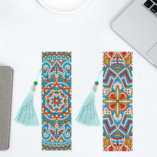Load image into Gallery viewer, 2pcs Mandala-DIY Diamond Painting Bookmark