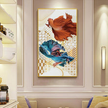 Load image into Gallery viewer, Fish - Full Drill Round Drill - 50x100cm