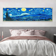 Load image into Gallery viewer, 80x30cm Abstract Night Sky - Full Drill Round Drill - 80x30cm
