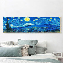 Load image into Gallery viewer, 80x30cm Abstract Night Sky - Full Drill Round Drill - 80x30cm