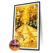 Load image into Gallery viewer, 45x85cm Deer Yellow Blvd - Full Drill Round Drill - 45x85cm