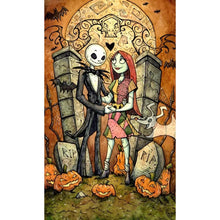 Load image into Gallery viewer, Animated Halloween  - Full Drill Round Drill - 30x40cm