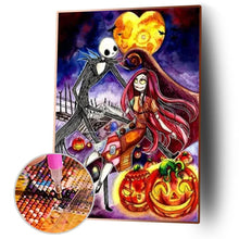 Load image into Gallery viewer, Animated Halloween  - Full Drill Round Drill - 30x40cm