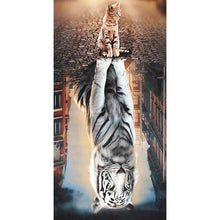 Load image into Gallery viewer, Cat - Full Drill Round Drill - 45x85cm
