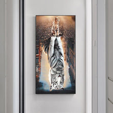 Load image into Gallery viewer, Cat - Full Drill Round Drill - 45x85cm
