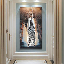 Load image into Gallery viewer, Cat - Full Drill Round Drill - 45x85cm
