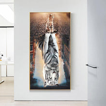 Load image into Gallery viewer, Cat - Full Drill Round Drill - 45x85cm