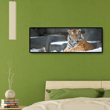 Load image into Gallery viewer, Tiger Animal Kid - Full Drill Round Drill - 80x30cm