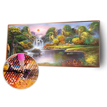Load image into Gallery viewer, Landscape - Full Drill Round Drill - 100x50cm