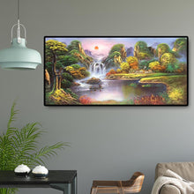 Load image into Gallery viewer, Landscape - Full Drill Round Drill - 100x50cm