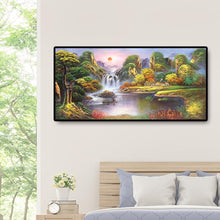 Load image into Gallery viewer, Landscape - Full Drill Round Drill - 100x50cm