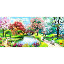 Load image into Gallery viewer, Spring Bridge - Full Drill Round Drill - 100x50cm